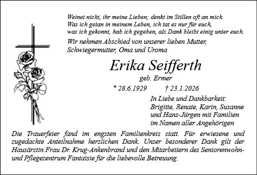 Profilbild von Erika Seifferth