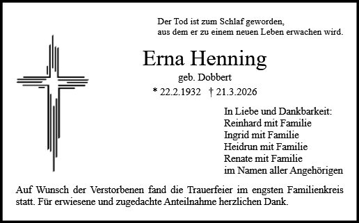 Profilbild von Erna Henning