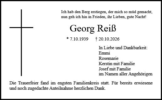 Profilbild von Georg Rei&szlig;