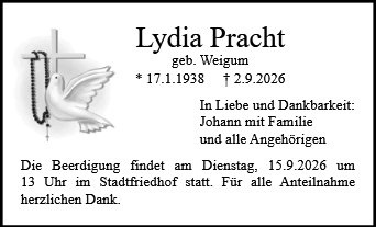 Profilbild von Lydia Pracht