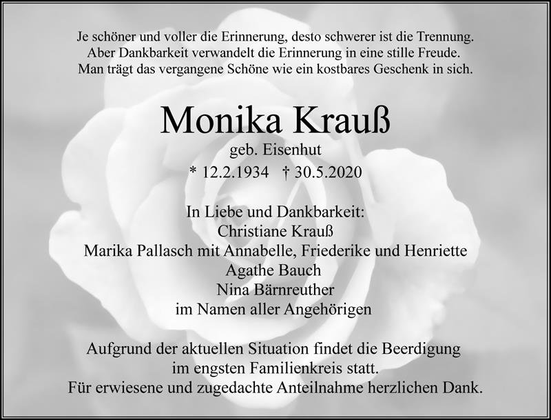Erinnerungsbild für Monika  Krauß